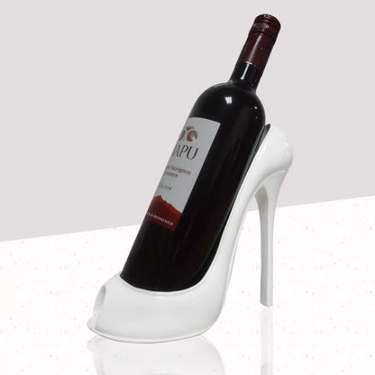 Creative Resin High-Heeled Shoes Shape Wine Bottle Holder Stand Wine Rack Ornaments Living Room Bar Wine Cabinet Decoration Gift
