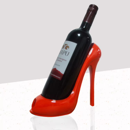 Creative Resin High-Heeled Shoes Shape Wine Bottle Holder Stand Wine Rack Ornaments Living Room Bar Wine Cabinet Decoration Gift