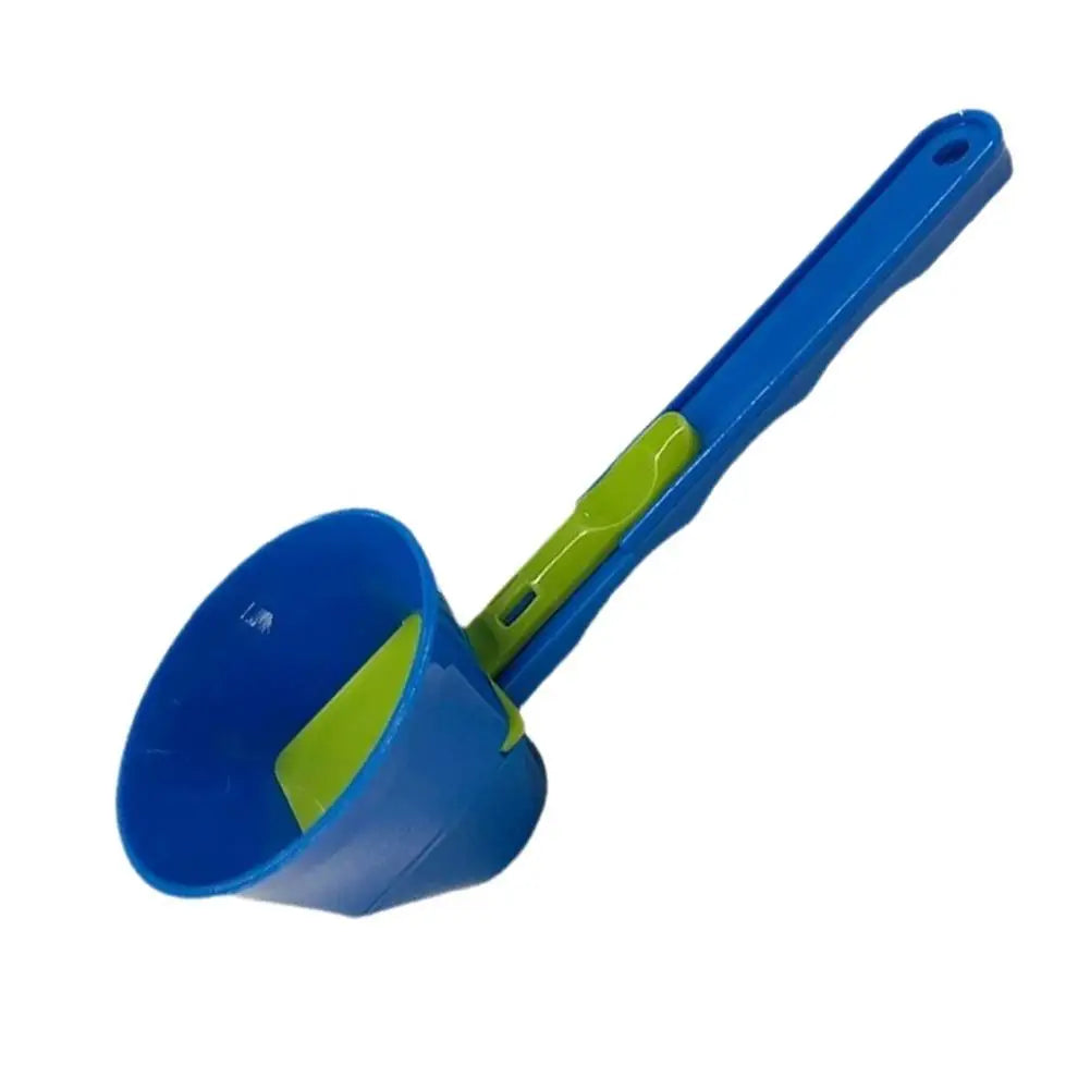 Durable PP Material Mess-Free Protein Powder Scoop - Sliding Funnel for Milk & Supplements, Kitchen Gadget for All Occasions